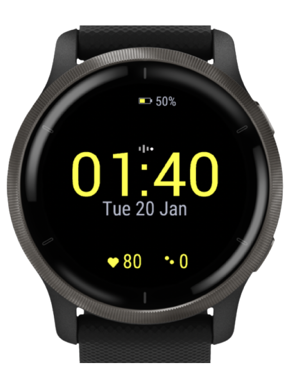 BeatBuddy Pro Watch Face on Garmin Venu 2