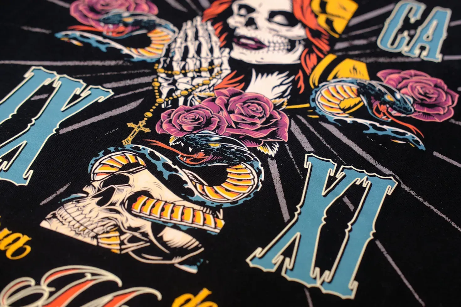 Direct-to-film printing process for on-demand merch