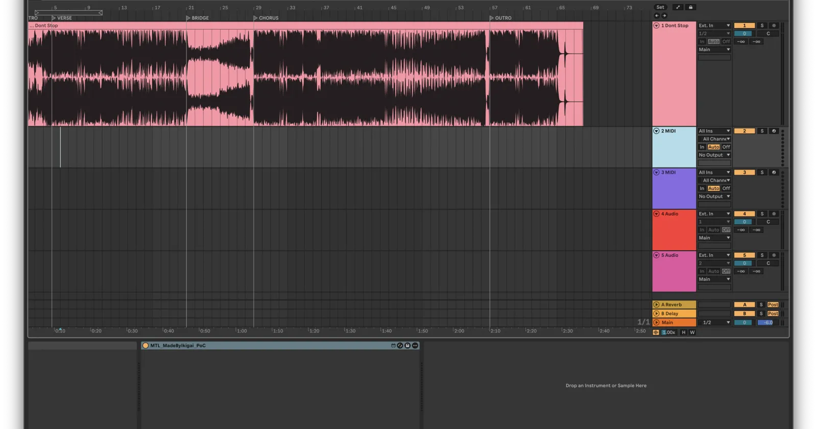 Export Ableton Locators to JSON via Max for Live
