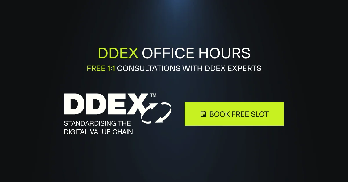 DDEX Office Hours for MusicTech Teams
