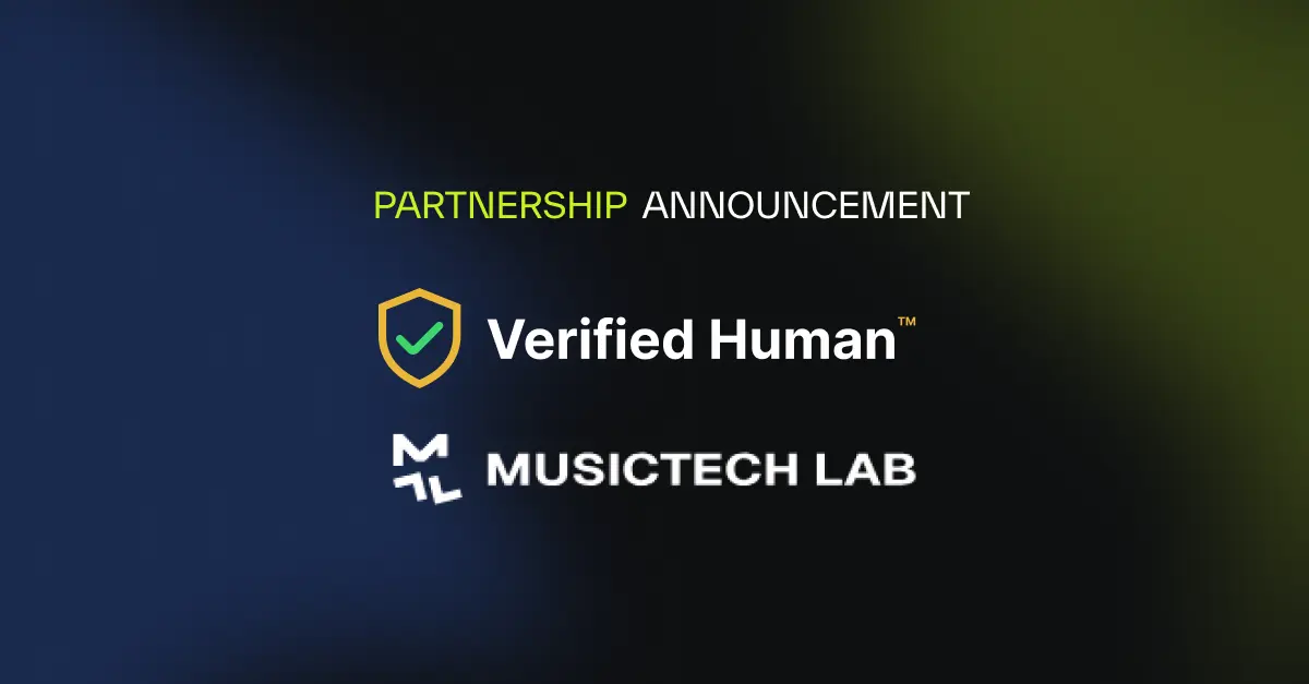 MusicTech Lab x Verified Human: Building a Trust Layer for Human-Made Music