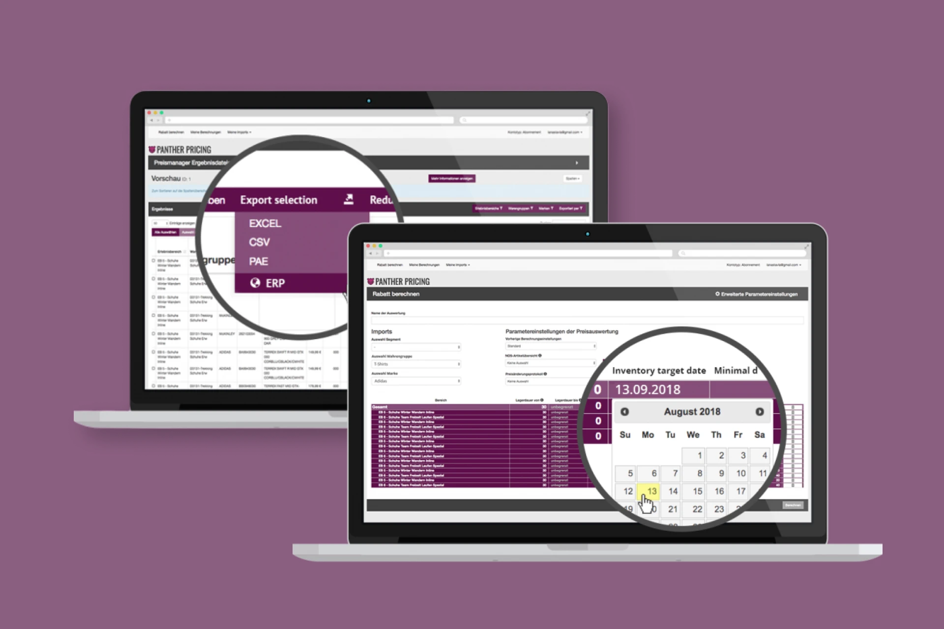 Pricing Recommendation Tool - Panther ML/AI Pricing Platform